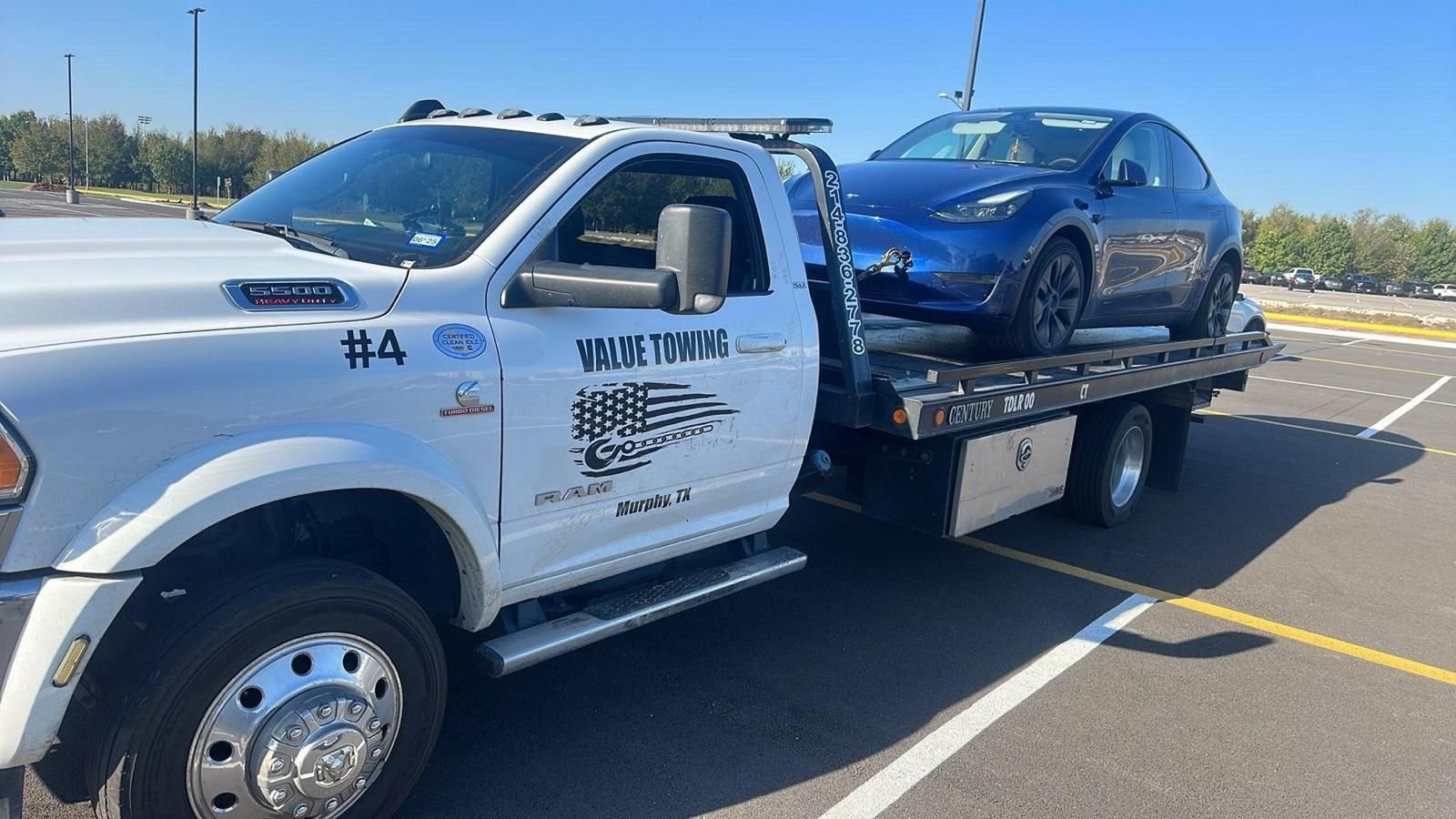 Tesla Towing